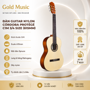 cordoba protege c1m 34 dan guitar nylon