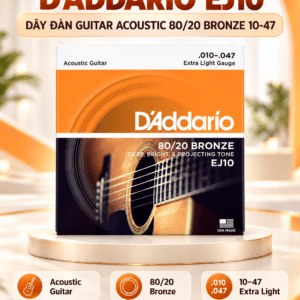 day dan guitar acoustic D Addario EJ10 1