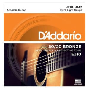 day dan guitar acoustic D Addario EJ10 1