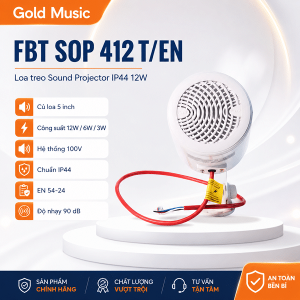 Fbt SOP 412 T/EN Loa treo outdoor IP44 12W fbt sop 412 t en loa treo outdoor