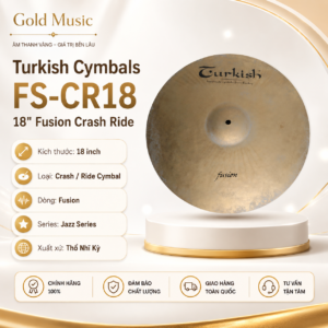 fs cr18 18inch la crash ride cymba