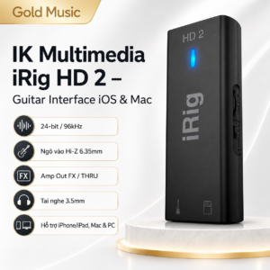 ik multimedia irig hd 2 guitar interface