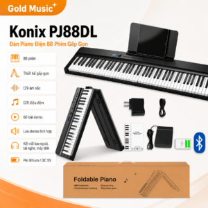 konix pj88dl dan piano dien 88 phim gap gon