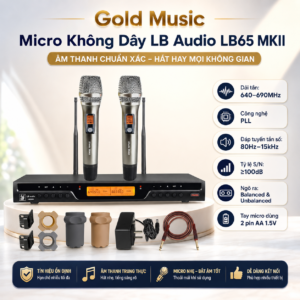 lb audio lb65 mkii micro khong day