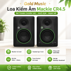 mackie cr45 loa kiem am