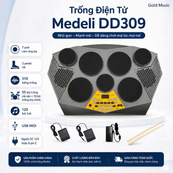 medeli dd309 trong dien tu