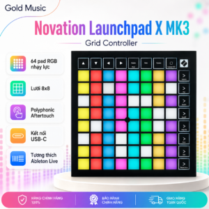 novation launchpad x mk3 grid controller