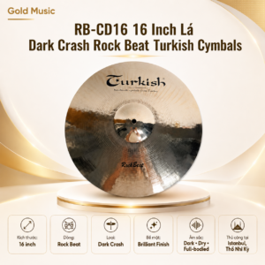 rock beat turkish rb cd16 dark crash