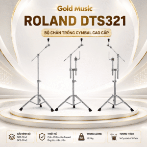 bo chan trong cymbal ROLAND DTS321 4