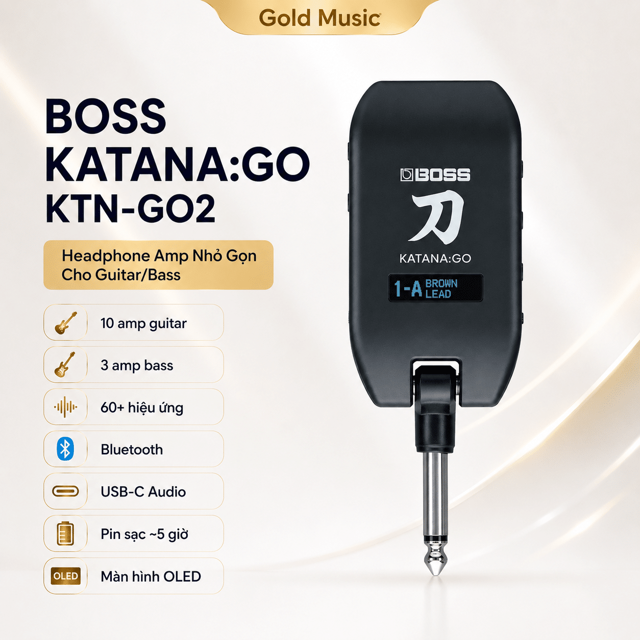 Roland KTN-GO loa guitar headphone amp nhỏ gọn roland ktn go loa guitar headphone amp