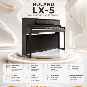 ROLAND LX 5 DR piano dien 6