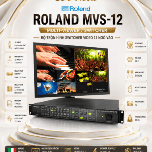 ROLAND MVS12 swicher video 4