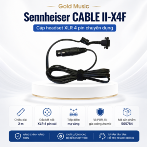 sennheiser cable II x4f