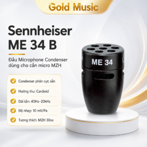 sennheiser me 34 b dau microphone
