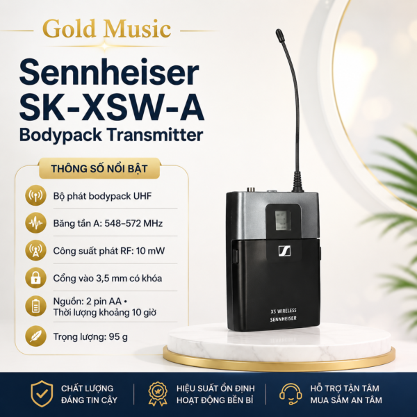 sennheiser sk xsw a bodypack transmitter