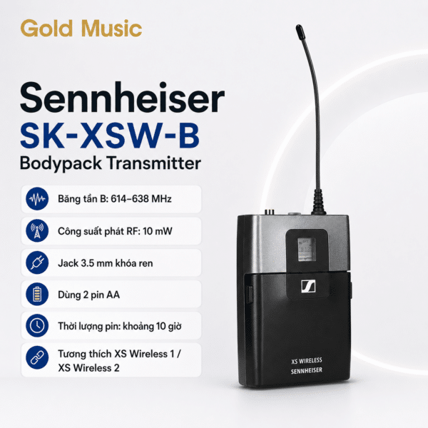 sennheiser sk xsw b bodypack transmitter