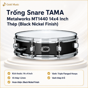 snare tama metalworks mt1440 14x4 inch