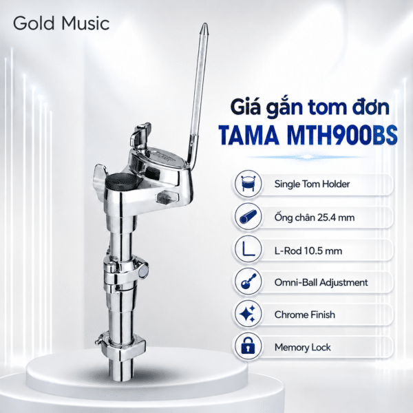 Giá gắn tom đơn TAMA MTH900BS single tom adapter holder cho drum rack tama mth900bs gia gan tom don