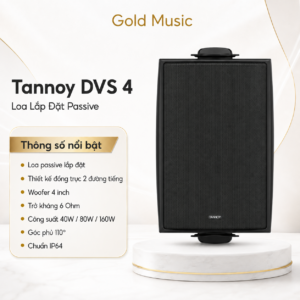 tannoy dvs 4 loa lap dat passive
