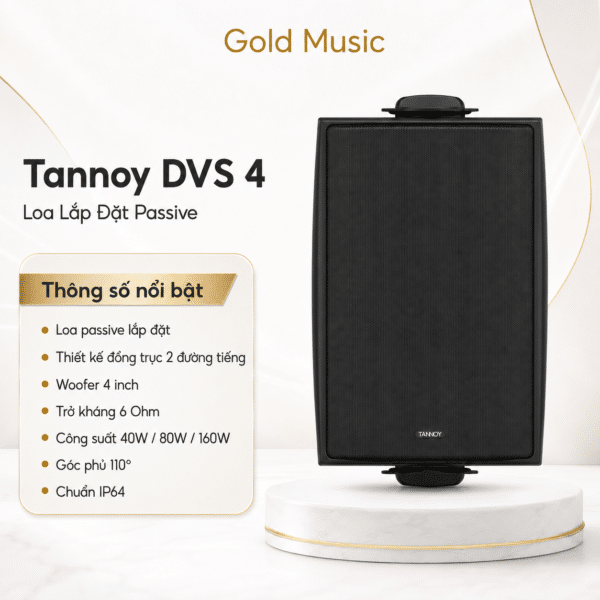 tannoy dvs 4 loa lap dat passive
