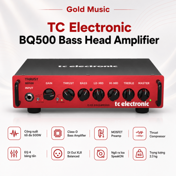 Tc Electronic BQ500 Bass Head Amplifiers tc electronic bq500 bass head amplifiers