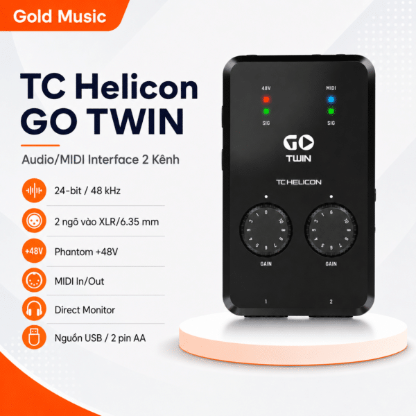 tc helicon go twin interface