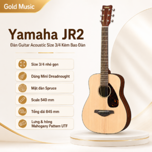 yamaha jr2 dan guitar acoustic 34
