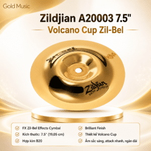 zildjian a20003 volcano cup zil bel