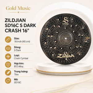 zildjian sd16c la s dark crash 16