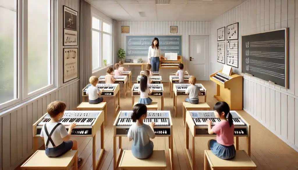 ban phim organ khac gi ban phim piano 5