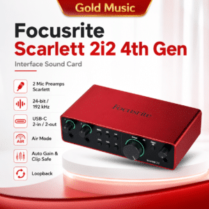 focusrite scarlett 2i2 4th gen