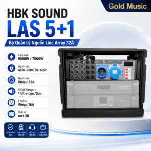 HBK SOUND LAS 5+1 – Bộ Quản Lý Nguồn Line Array 32A (5000W/7000W) hbk sound las 5 1 bo quan ly nguon