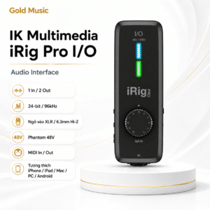 ik multimedia irig pro i o audio interface