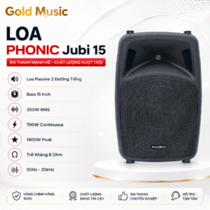 LOA PHONIC Jubi 15 loa phonic jubi 15