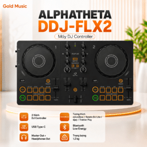 may dj controller alphatheta ddj flx2
