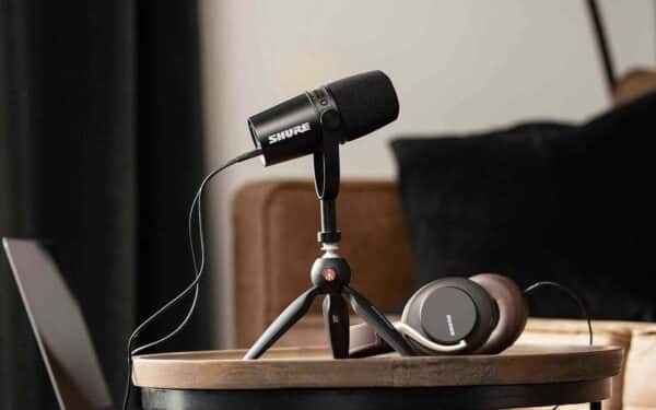 micro podcast shure mv7 k 3