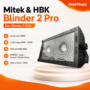 Mitek & HBK Blinder 2 Pro – Đèn Blinder 2 Mắt mitek and hbk blinder 2 pro den 2 mat