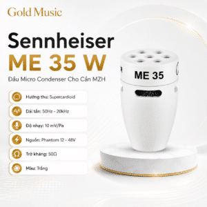 Sennheiser ME 35 W – Đầu Micro Condenser Cho Cần MZH sennheiser me 35 w dau micro condenser