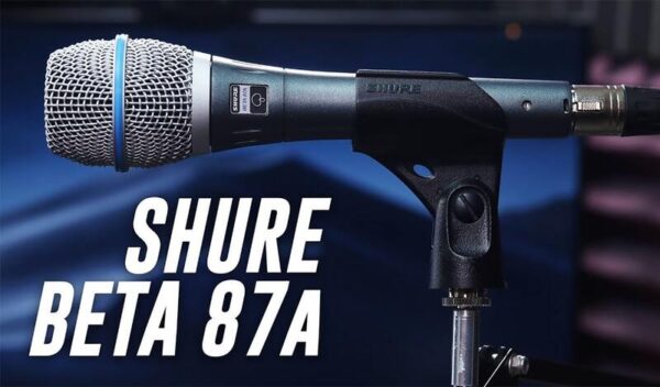 shure beta 87a micro condenser ca hat 3