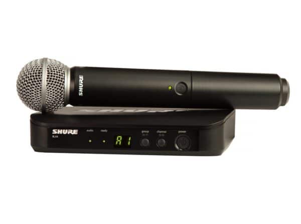 shure blx24a sm58 bo micro khong day cam tay