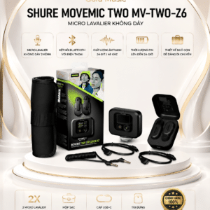 shure movemic two mv two z6 micro lavalier 3