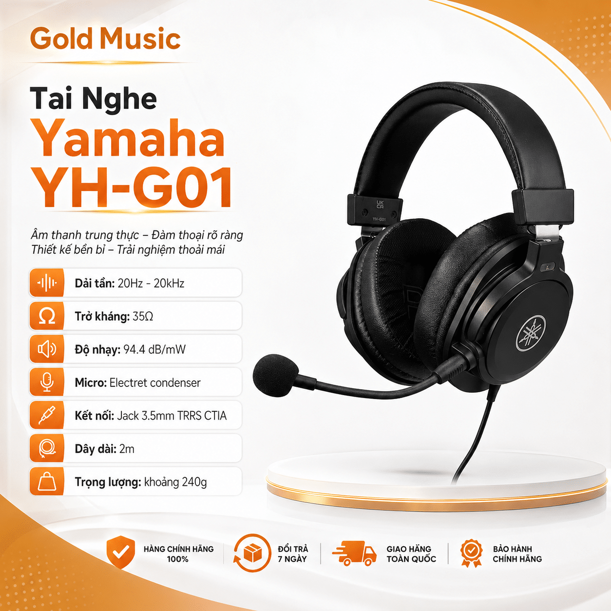Tai Nghe Yamaha YH-G01 tai nghe yamaha yh g01