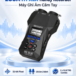 zoom h1 xlr may ghi am cam tay