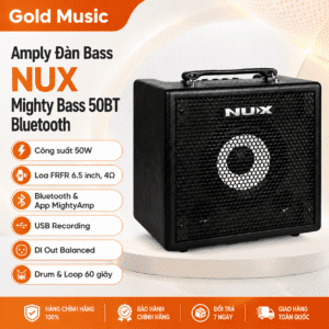 Amply Đàn Guitar Bass Nux Mighty 50BT – Bluetooth amply dan guitar bass nux mighty 50bt