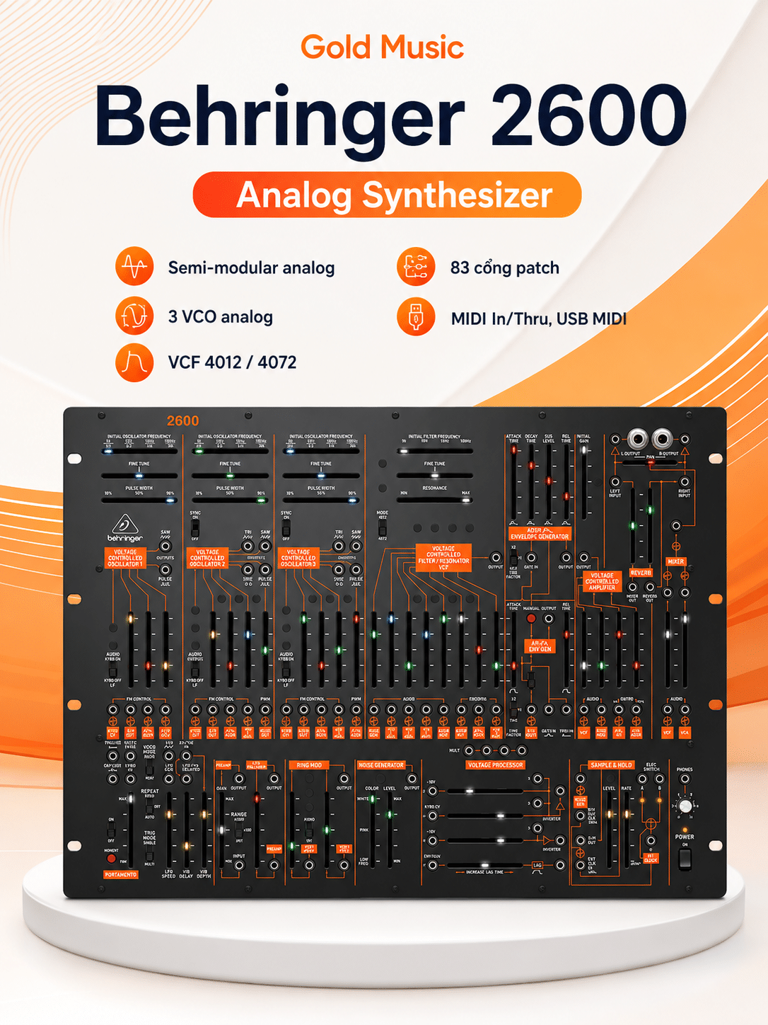 Behringer 2600 Analog Synthesizers behringer 2600 analog synthesizers