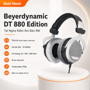 Beyerdynamic DT880 Edition – Tai Nghe Kiểm Âm beyerdynamic dt880 edition tai nghe kiem am