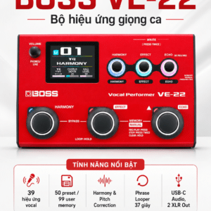 BOSS VE-22 Bộ hiệu ứng giọng ca