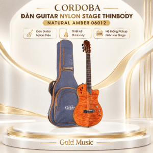 cordoba dan guitar nylon stage thinbody natural amber 06012 2 4