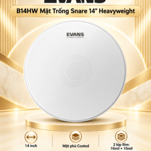 daddario b14hw mat evan 14 heavyweight snare drum head