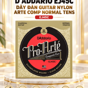 daddario day dan guitar nylon arte comp normal tens ej45c